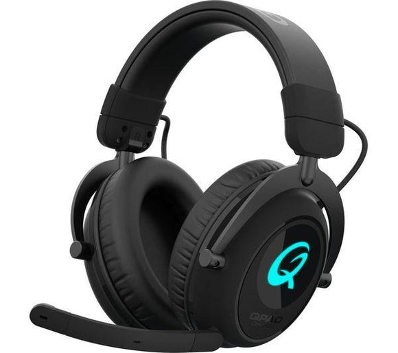 Q-PAD QH-900 Wireless Gaming Headset - Black