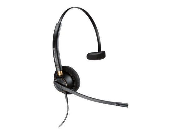 Plantronics EncorePro HW510 Over-the-Head Monaural Headset Quick Connect