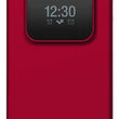 Emporia JOY LTE Big Button 4G FLIP Phone External Screen Satin Red Unlocked - Student Computers