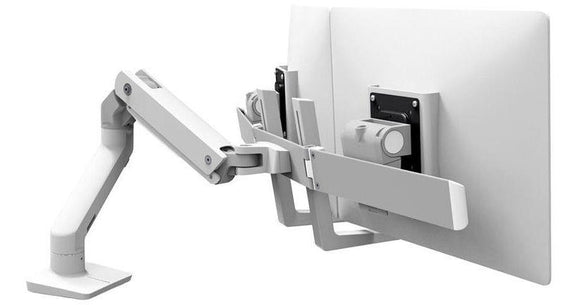 Ergotron HX Dual Monitor Arm VESA Desk Mount 2 Monitors 45-476-216 White