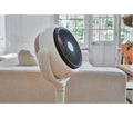 AIRCRAFT HOME LUME Quiet Air Circulator 8" Pedestal Fan - Stone White - Student Computers
