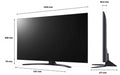 LG 65 inch Nano Cell Technology 4K TV QNED 4K Google Assistant & Amazon Alexa