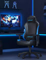 Anda Seat Luna Premium Large Gaming Chair - Black / Blue