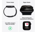 Apple Watch Series 10 GPS 42mm Rose Gold Light Blush M/L MWWJ3QA/A - Student Computers