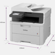 Brother All-in-One LED Colour Printer MFC-L3740CDWE with generous paper tray