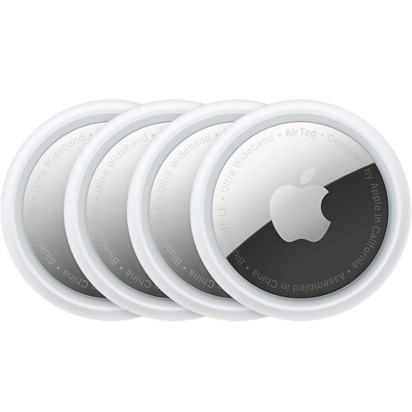 Apple AirTag Bluetooth Item Finder and Key Finder (4 pack)