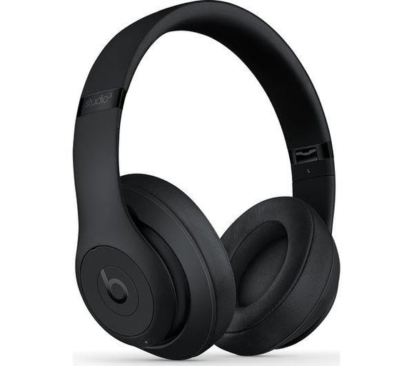 Genuine BEATS Studio 3 Wireless Bluetooth Noise-Cancelling Headphones - Black
