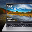 Acer Laptop Aspire Go 15.6in N100 4GB 128GB Laptop Bundle Silver Win 11 - Student Computers