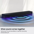 Samsung Soundbar HW-B46CF/XU 2.1Ch Black Only Soundbar