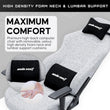 Anda Seat Luna Premium Large Gaming Chair - Grey Fabric