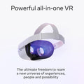 Meta Quest 2 - Advanced All-In-One VR Headset - 128GB  white