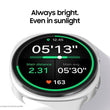SAMSUNG Galaxy Watch8 BT with Bixby - White/ Silver 44mm Waterproof (IP68)