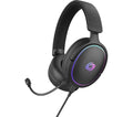 NOS H-550 RGB Gaming Headset - Black  Connectivity: USB & jack