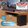 Majority Sierra Plus 2.1.2 400W Soundbar Wireless Subwoofer Dolby Atmos Black