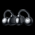 Huawei Freeclip True Wireless Stereo Bluetooth Black Earbuds With Charging Case