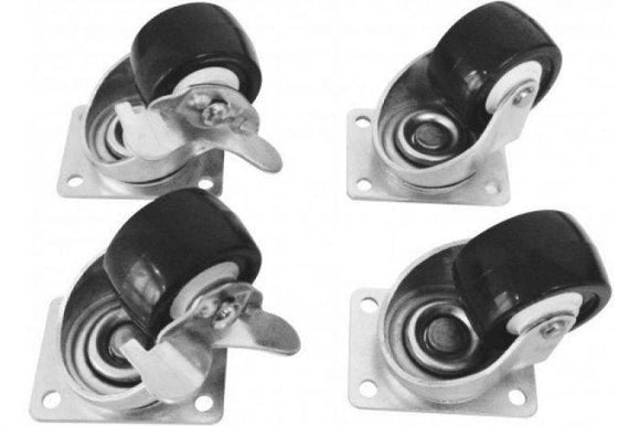 4 x Server Rack Castor wheels 755274 upto 100Kg