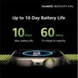 HUAWEI Watch Fit 4 Pro - Titanium Black, Fluoroelastomer Strap