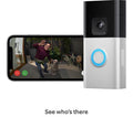 Ring Battery Video Doorbell (2024 release) Wireless Video Camera - Nickel - Student Computers