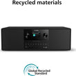 Philips TAM4505/12 Hi-Fi Micro System With Bluetooth - Black