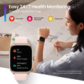 Amazfit GTS 4 Smart Watch, AMOLED Screen, 1.75 Inch, 300 mAh - Pink