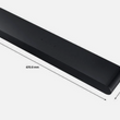 SAMSUNG HW-S60D/XU 5.0 All-in-One Sound Bar - Black  (No Wall Bracket)