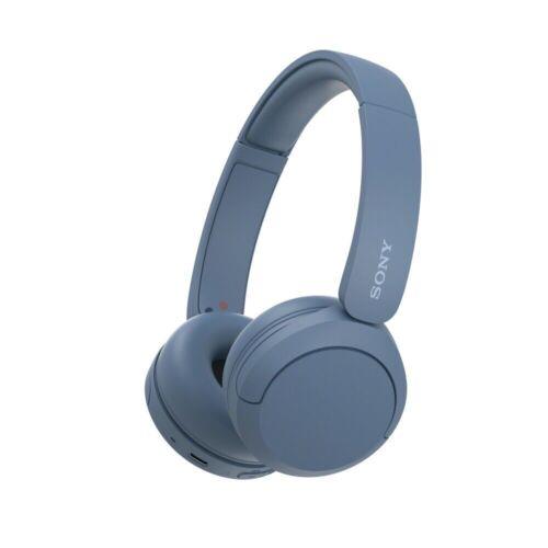 Sony WH-CH520 Bluetooth Wireless On-Ear Headphones with Mic/Remote Blue