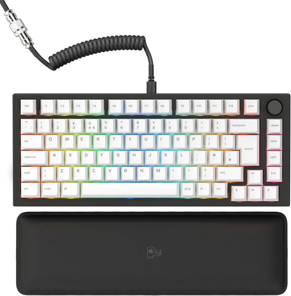 GLORIOUS GMMK PRO Prebuilt 75% Mechanical Gaming Keyboard - Black