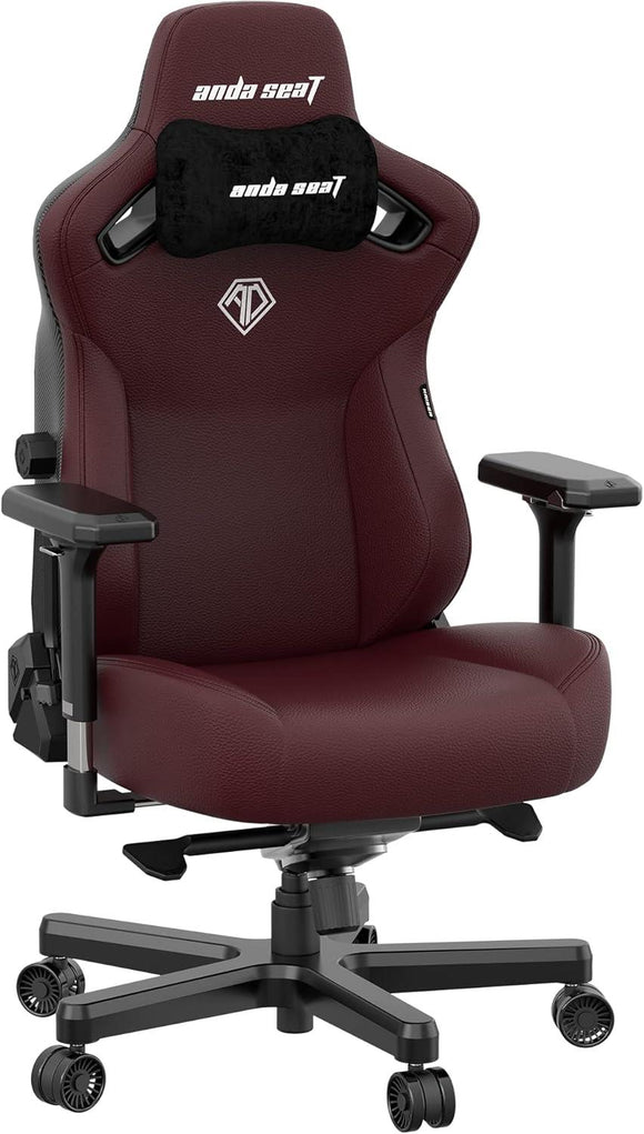 Anda Seat Kaiser PVC Office Gaming Chair - Maroon - Student Computers
