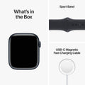 Apple Watch Series 9 GPS 45mm Midnight Aluminium Case Black Sports Band