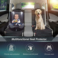 Pet Seat Covers x 2 Non-Slip Silicone Protector - Set Of 2 - Black - Student Computers