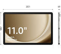 SAMSUNG Galaxy Tab A9+ 11" Tablet 64 GB, Silver