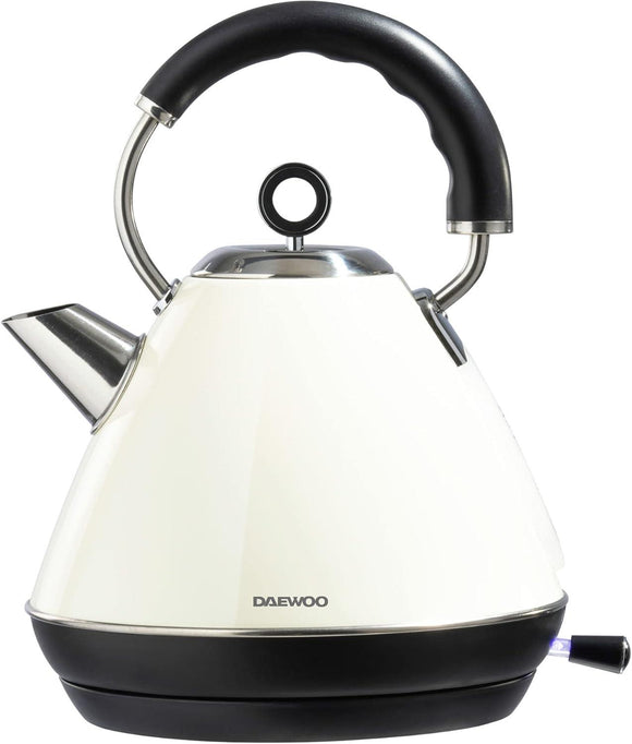 Daewoo Kensington SDA1576 Jug Kettle 3000 W, 1.7 liters, Cream