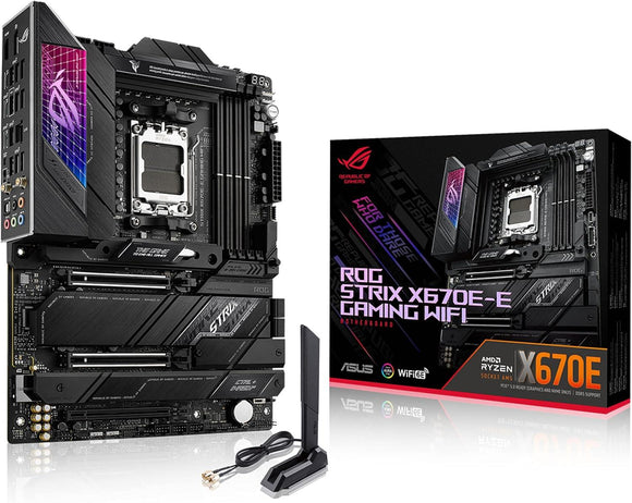 ASUS ROG Strix X670E-E Gaming WiFi 6E Socket AM5(LGA 1718) Ryzen 7000 ATX Gaming