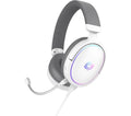 NOS H-550 RGB Gaming Headset - White Connectivity: USB & jack