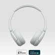 Sony WH-CH520 Bluetooth Wireless On-Ear Headphones with Mic/Remote White - Student Computers