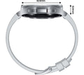 SAMSUNG Galaxy Watch6 Classic BT with Bixby - Silver, 43 mm