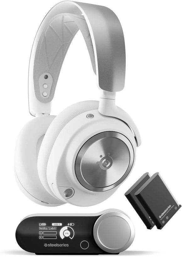 STEELSERIES Arctis Nova Pro Wireless Gaming Headset for PS5 PC Switch- White