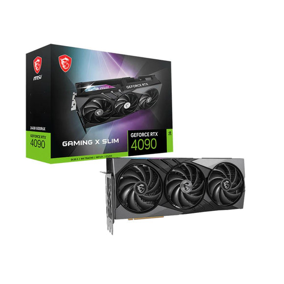 MSI GeForce RTX 4090 GAMING X SLIM 24GB Ada Lovelace Graphics Card