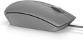 Dell MS116 - Mouse - Optical - 2 Buttons - Wired - USB - Grey