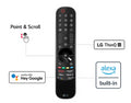 LG 65 inch Nano Cell Technology 4K TV QNED 4K Google Assistant & Amazon Alexa