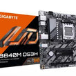 GIGABYTE B840M DS3H Motherboard - AM5 CPU DDR5 Gigabyte Lan