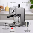 Breville VCF185 Barista Espresso Coffee Machine MAKES ALL KINDS OF COFFEE