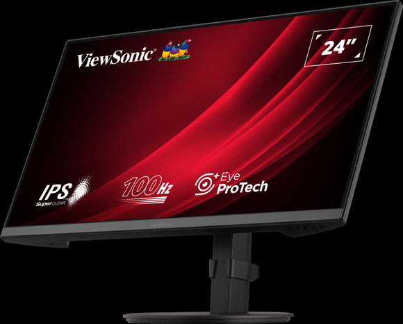 Viewsonic 24 Inch computer monitor 1920 x 1080 pixels full HD LED black