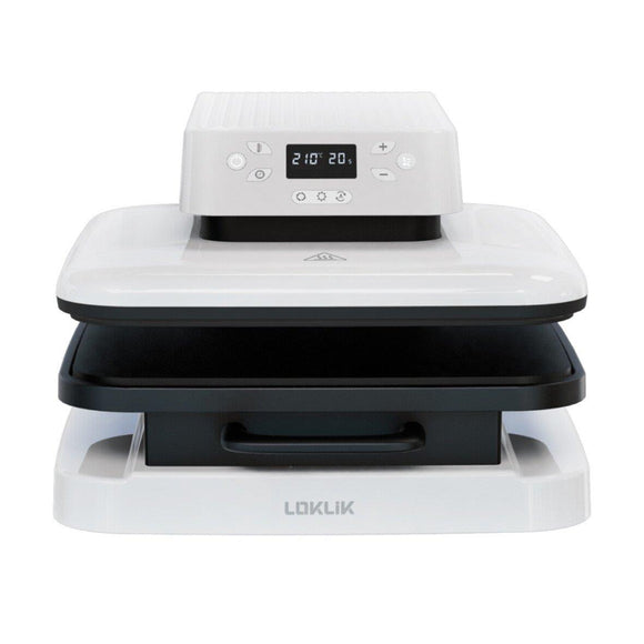 Loklik Auto Heat Press Machine - White