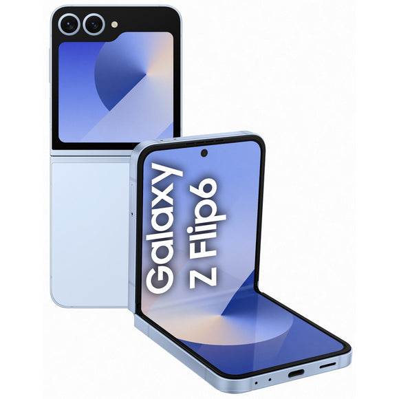 SIM Free Samsung Galaxy Z Flip6 5G 512GB AI Phone - Blue