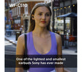 SONY WF-C510 Wireless Bluetooth Earbuds - White