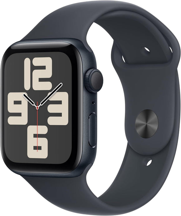Apple Watch SE (2nd Gen) GPS 40mm Smartwatch with Midnight Aluminium Case with Midnight Sport Band - S/M