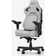 ANDASEAT Kaiser 4 Series Premium Gaming Chair - Large, Ash Grey - Student Computers
