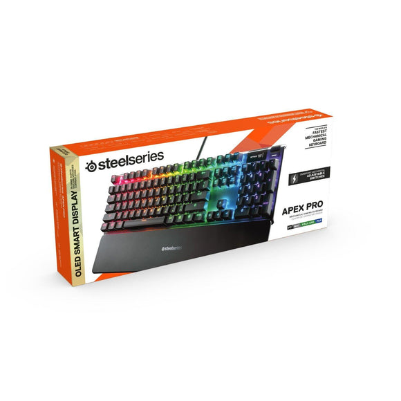 SteelSeries Apex Pro Mechanical Gaming Keyboard - UK Layout