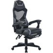 ADX Ergonomic Y 24 Gaming Chair - Black & Grey  breathable mesh back